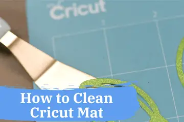 how to clean cricut mat