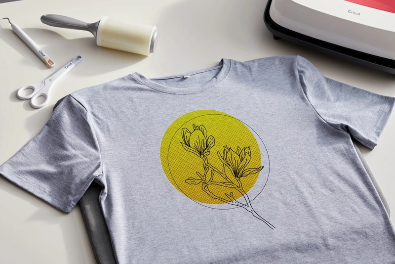 Infusible Ink transfer on a tee shirt