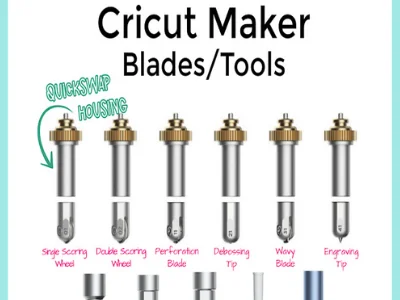 cricut blade types