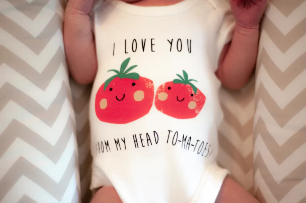 custom baby onesie