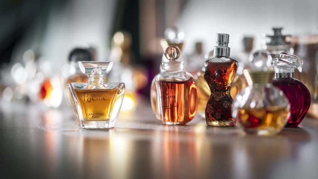 perfume bottles