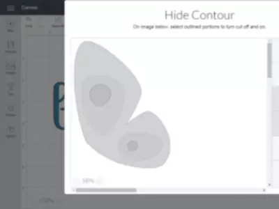 hide contour window