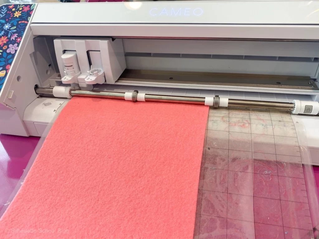 cutting felt with Cameo